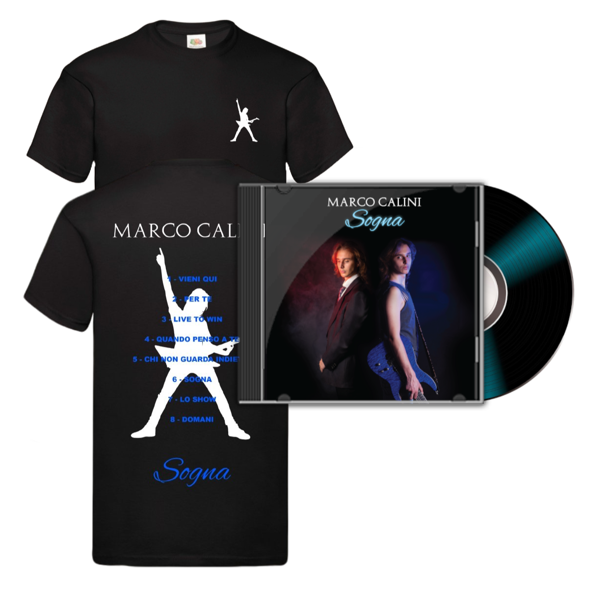 T-shirt + CD SOGNA